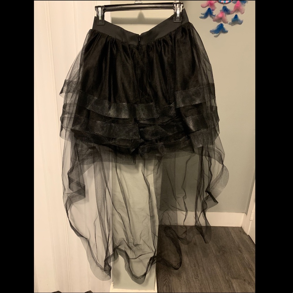 short to long skirt